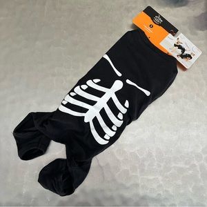 Pet Halloween skeleton pajamas